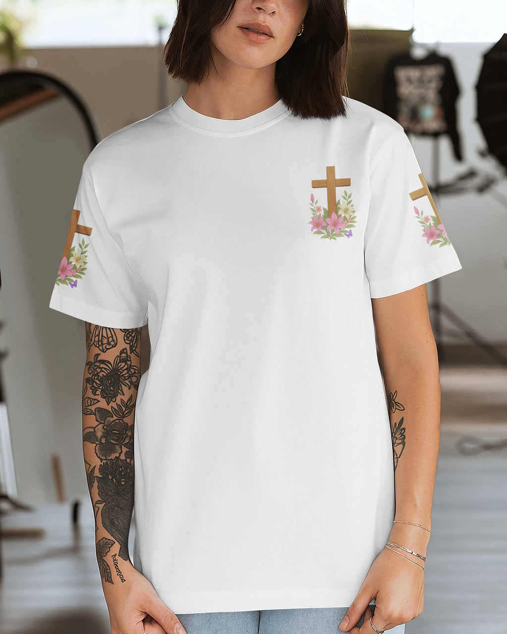 God Will Always Make A Way All Over Print T-Shirt