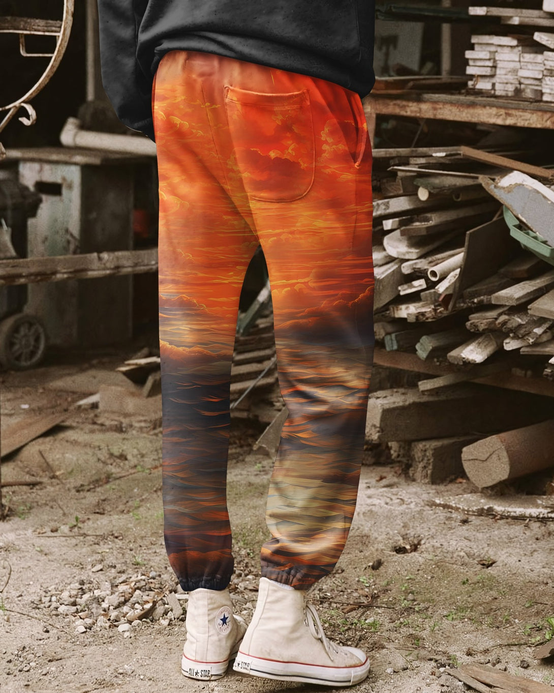 Trust In The Lord All Over Print Jogger Pants - Christ Color