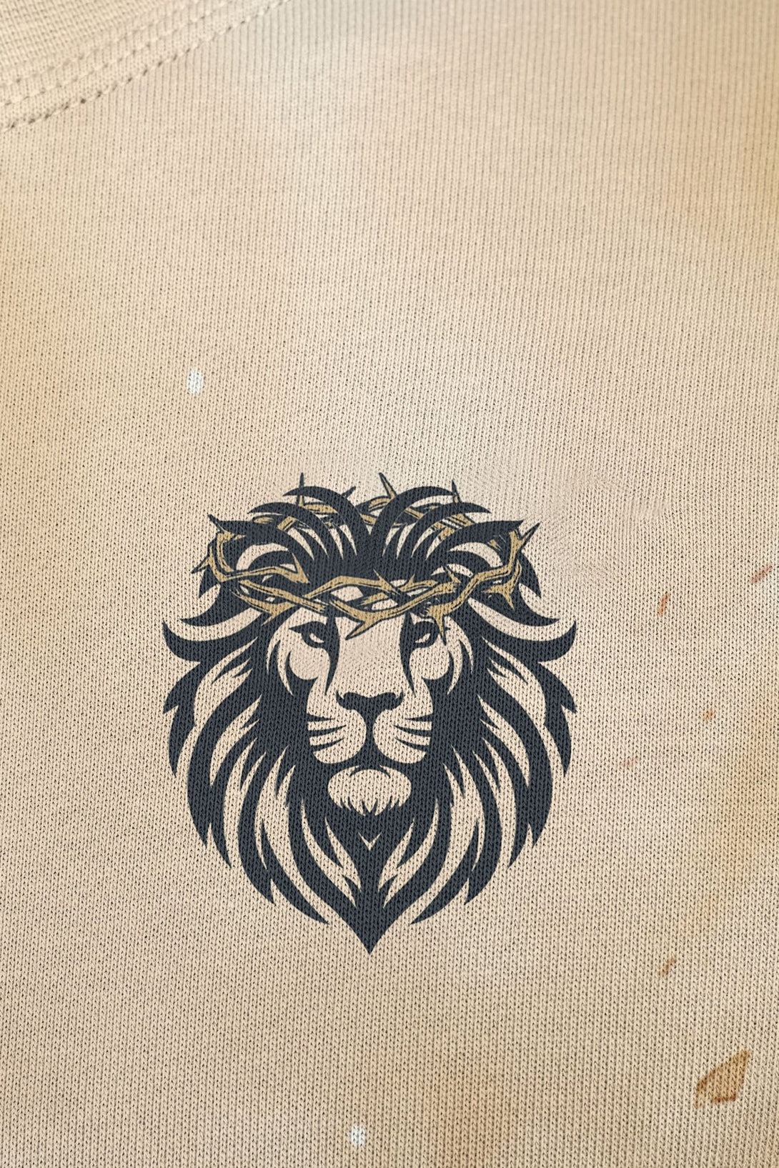 Behold The Lion Of The Tribe Of Judah Has Triumphed All Over Print Sweater - Christ Color