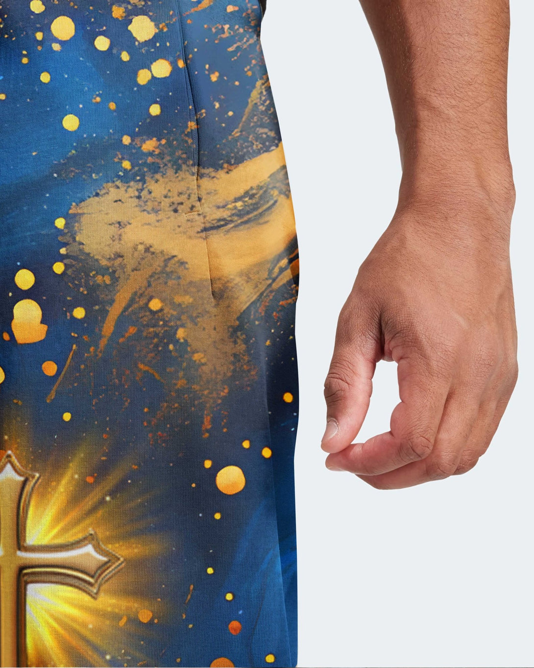 Faith Hope Love & Salvation All Over Print Jogger Pants - Christ Color