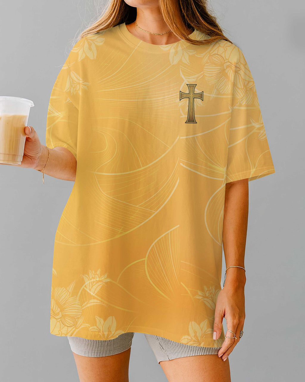 Never Underestimate A Woman Who Believes In Jesus All Over Print T-Shirt