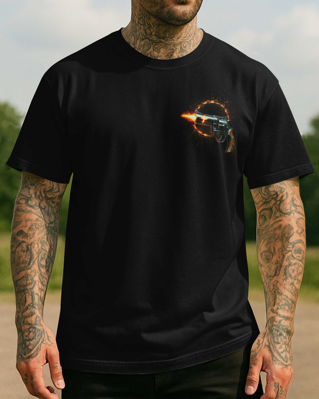 Faith Lights My Barrel T-Shirt