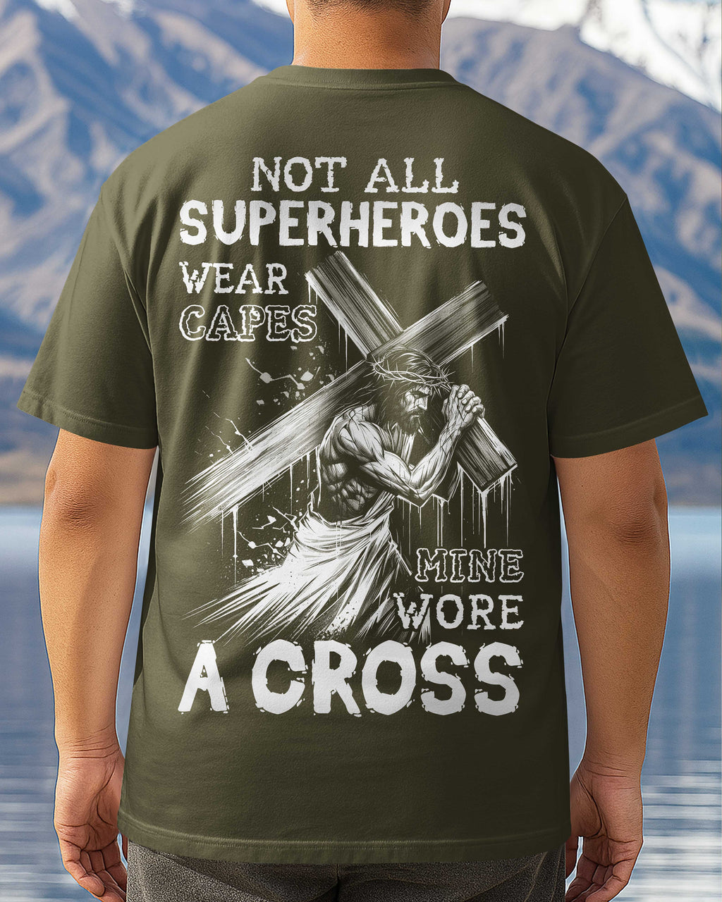 Not All Superheroes Wear Capes All Over Print T-Shirt
