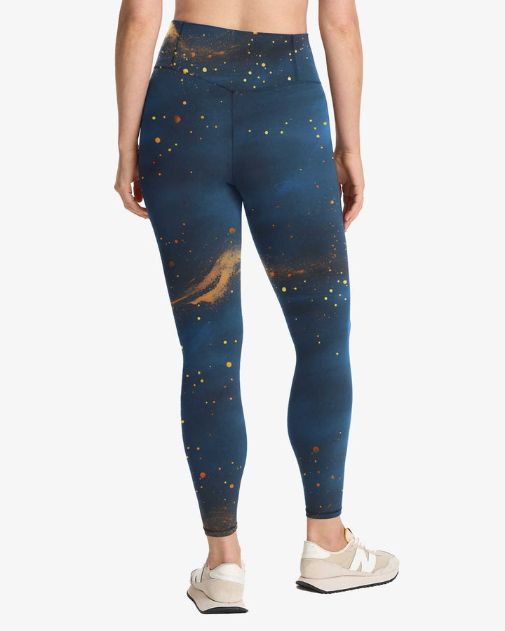 Faith Hope Love & Salvation All Over Print Leggings - Christ Color