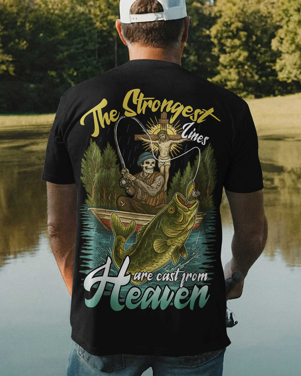 The Strongest Lines Are Cast From Heaven All Over Print T-Shirt