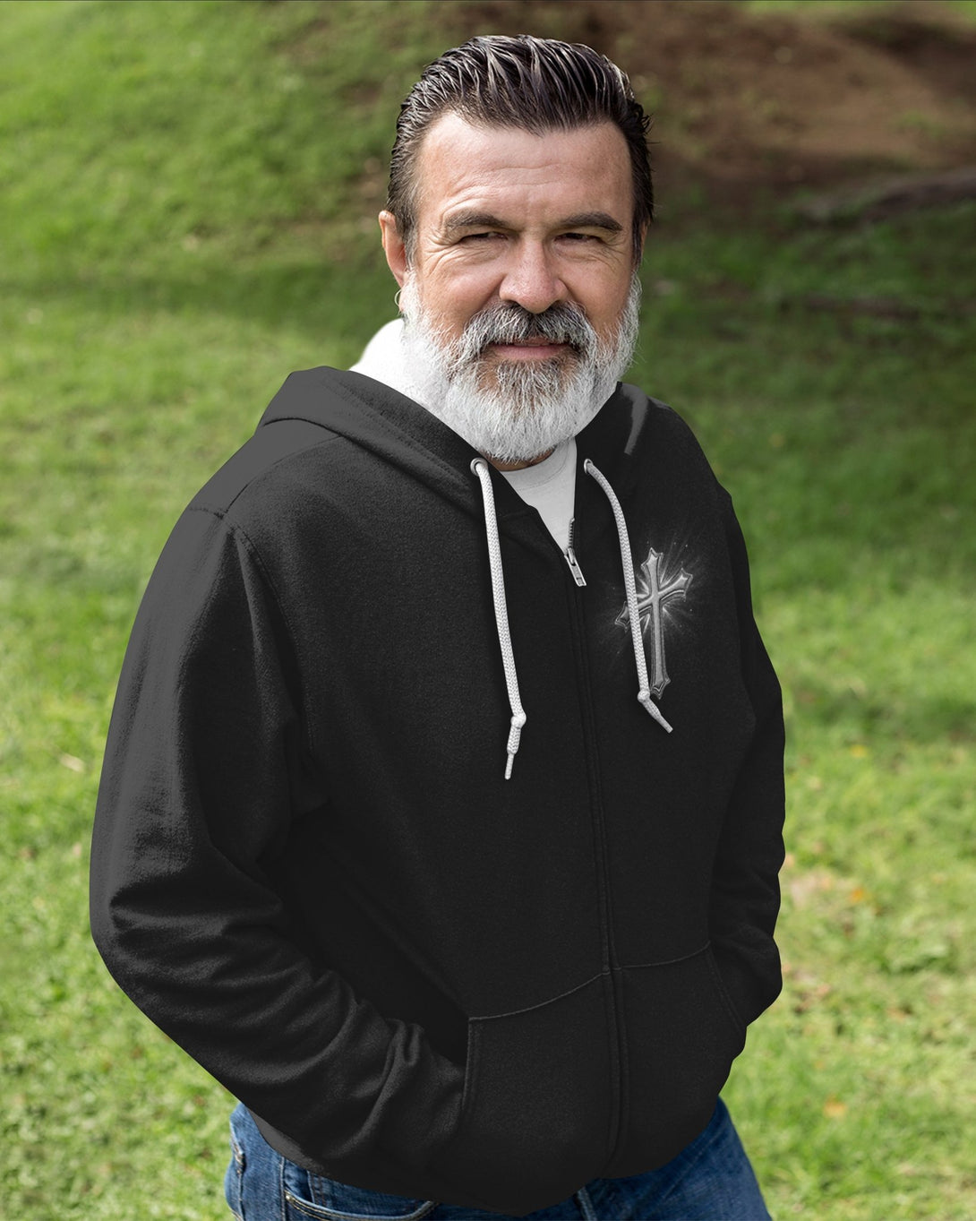 The Way The Truth And The Life All Over Print Zip Hoodie - Christ Color