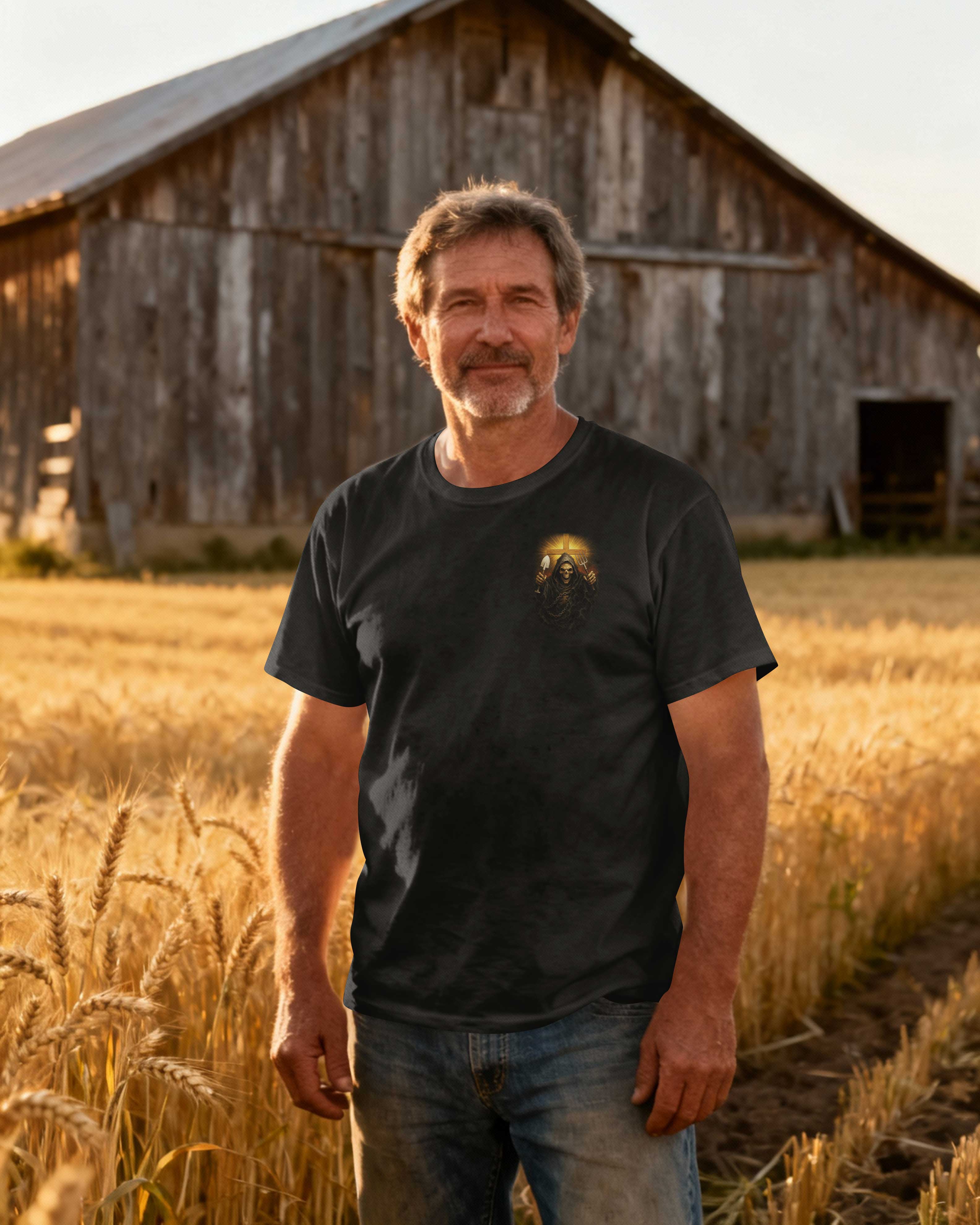 I Don't Stop Farming When I Get Old I Stop When God Tells Me To T-Shirt