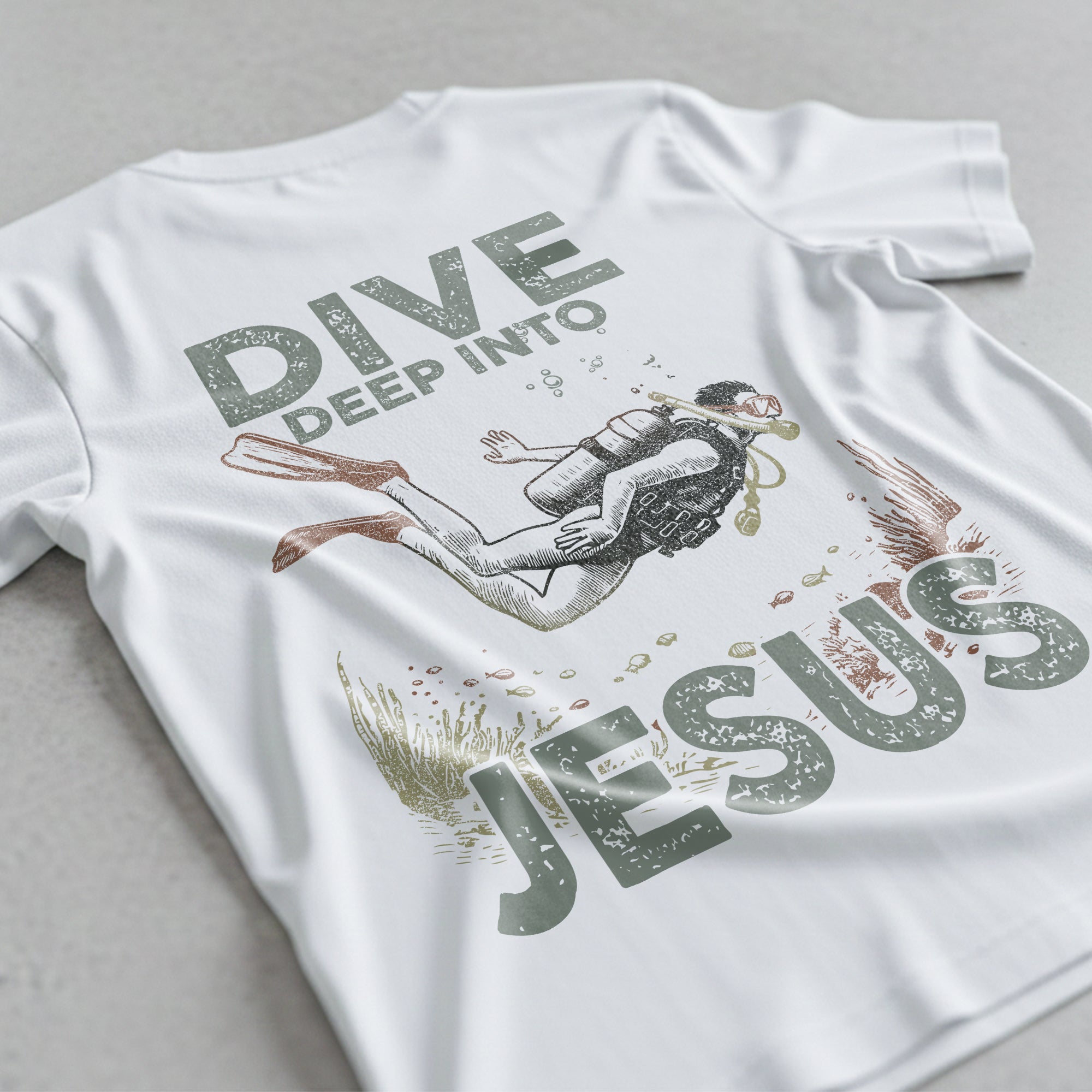 Dive Deep Into Jesus T-Shirt