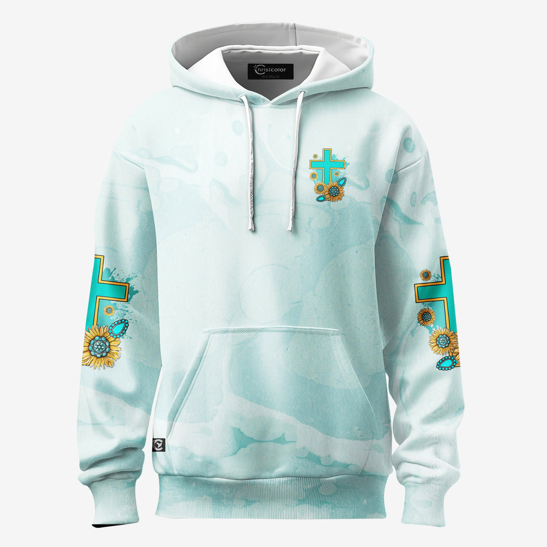 Jesus Take The Wheel All Over Print Hoodie - Christ Color