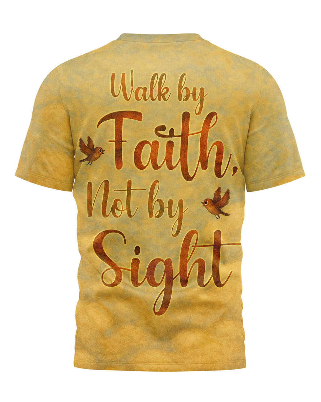 Walk By Faith Not By Sight All Over Print T-Shirt