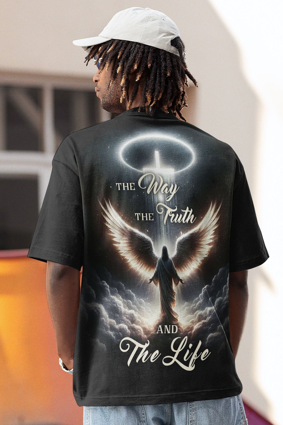 The Way The Truth And The Life All Over Print T-shirt - Christ Color