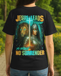 Jesus Leads I Follow All Over Print T-Shirt