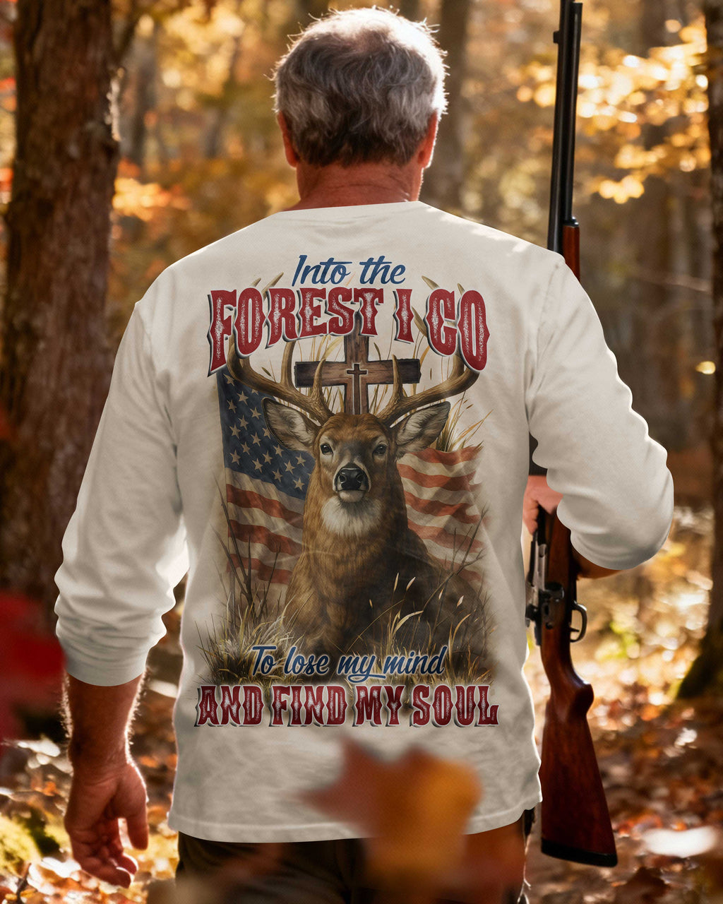 Into The Forest I Go To Lose My Mind And Find My Soul All Over Print Long Sleeves T-Shirt