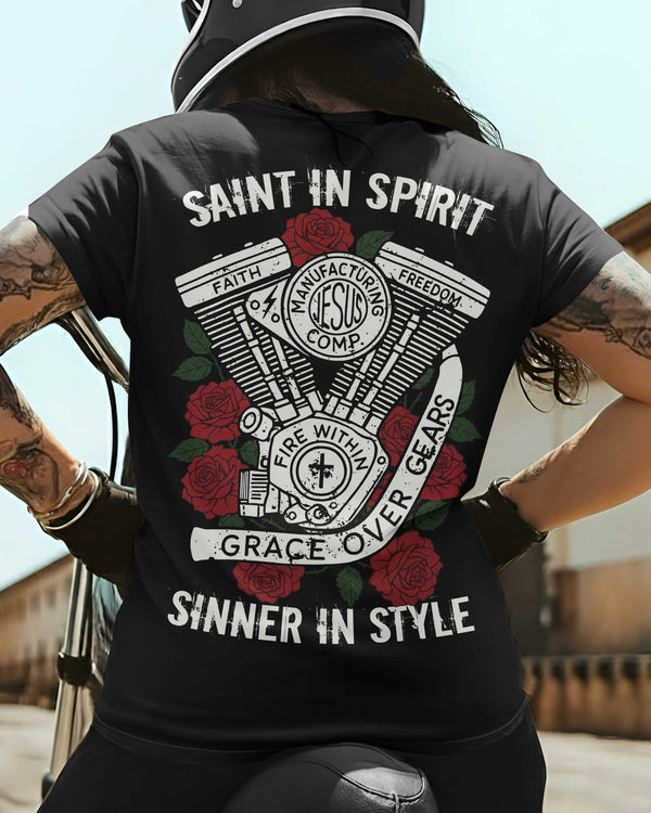 Saint In Spirit Sinner In Style T-Shirt