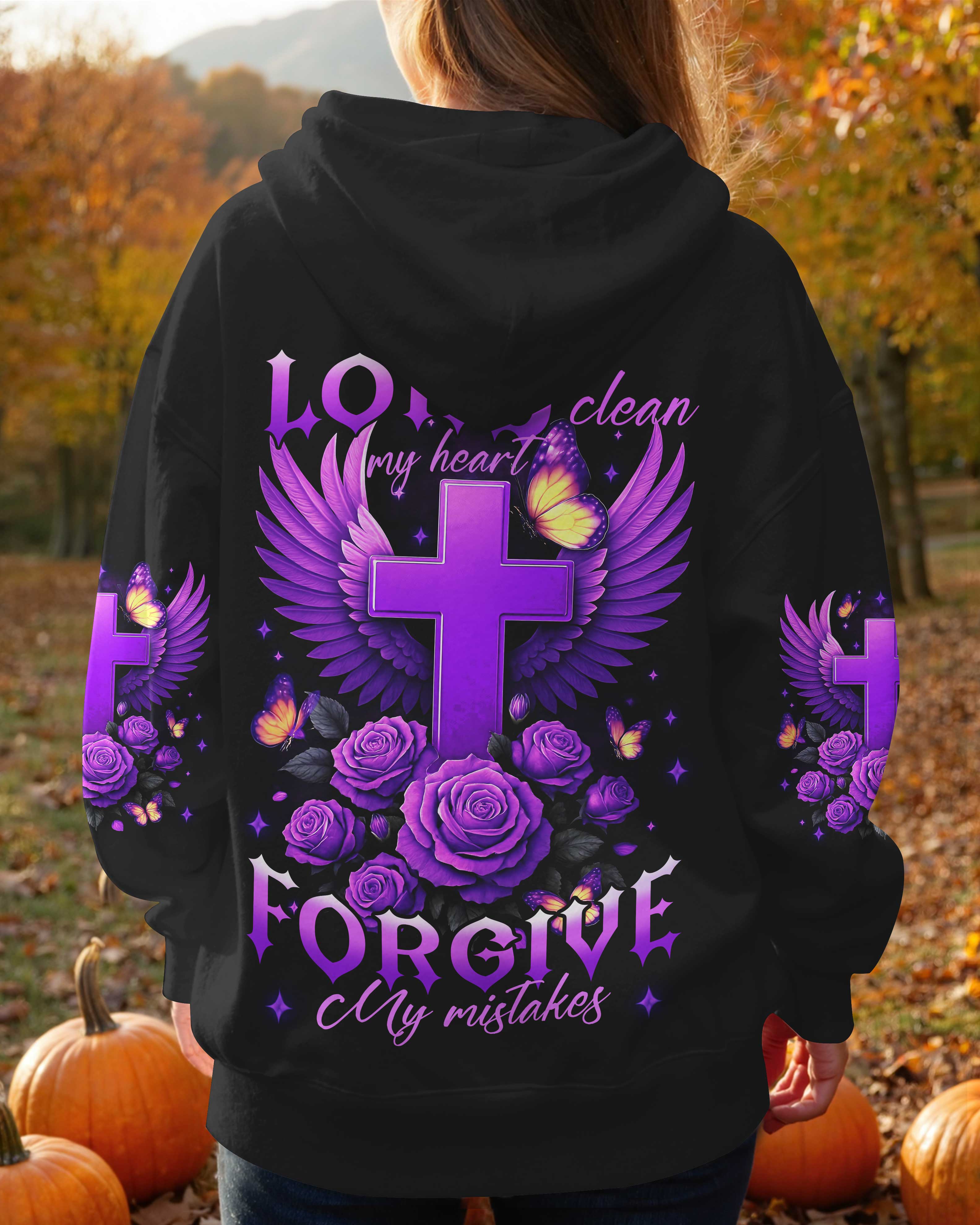 Lord Clean My Heart Forgive My Mistakes T-Shirts