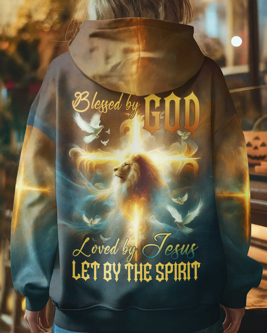 Blessed By God Loved By Jesus Let By The Spirit T-Shirt