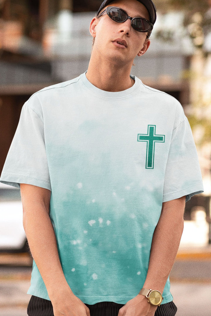 Jesus Is My Living Hope All Over Print T-shirt - Christ Color