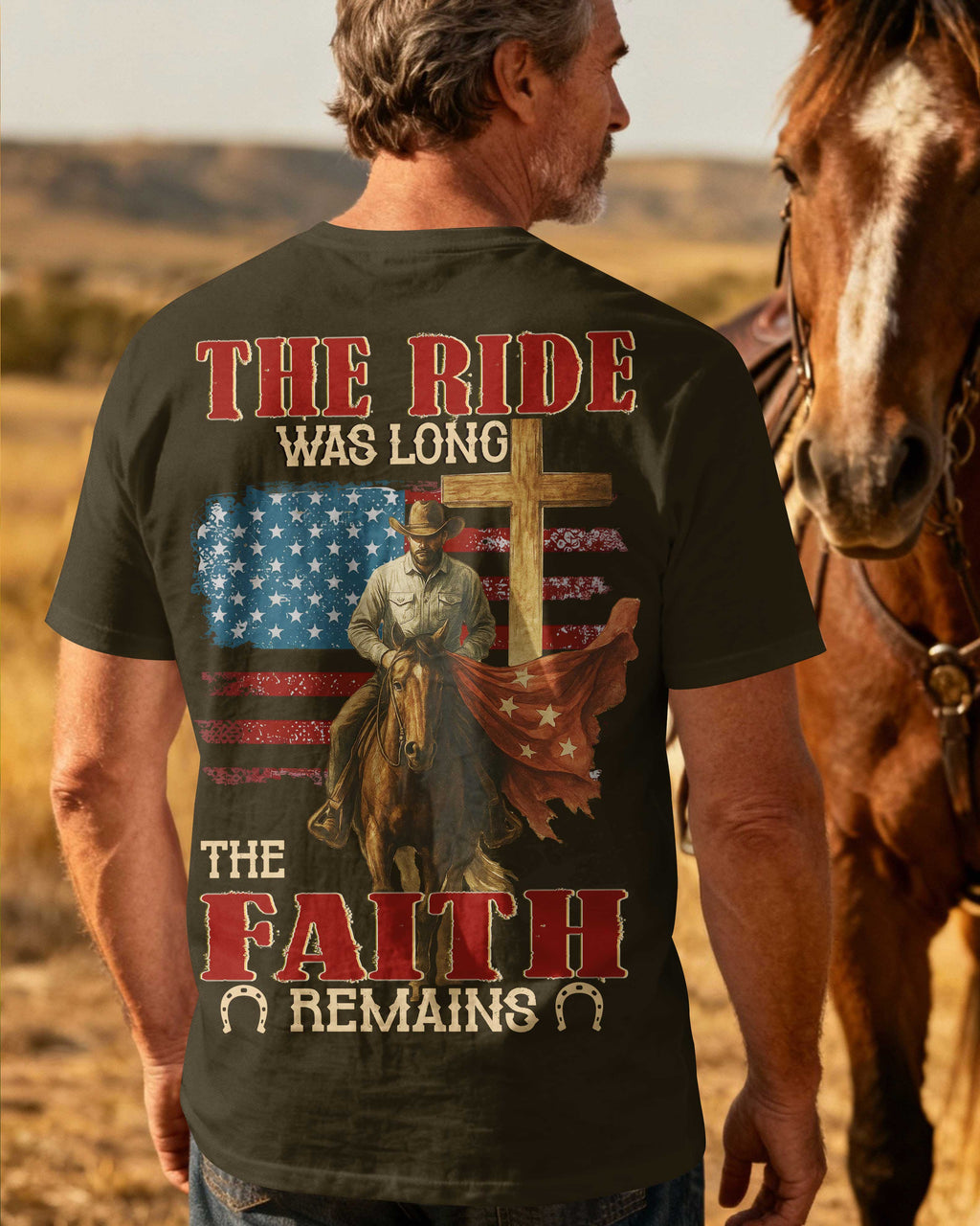 The Ride Was Long The Faith Remains T-Shirt