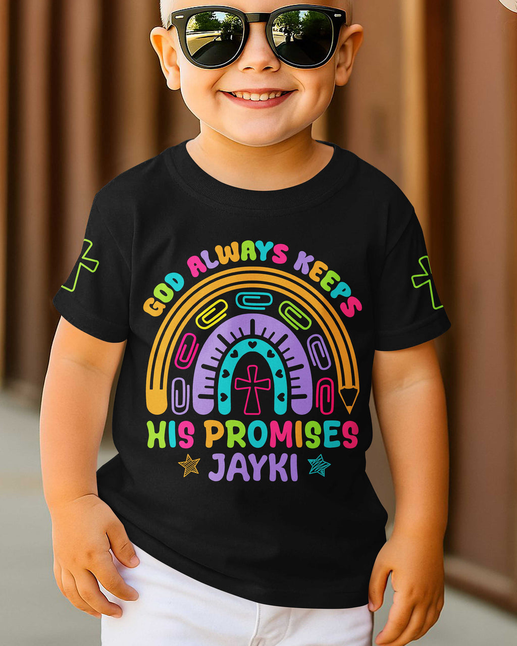 God Always Keeps His Promises T-Shirt Kid