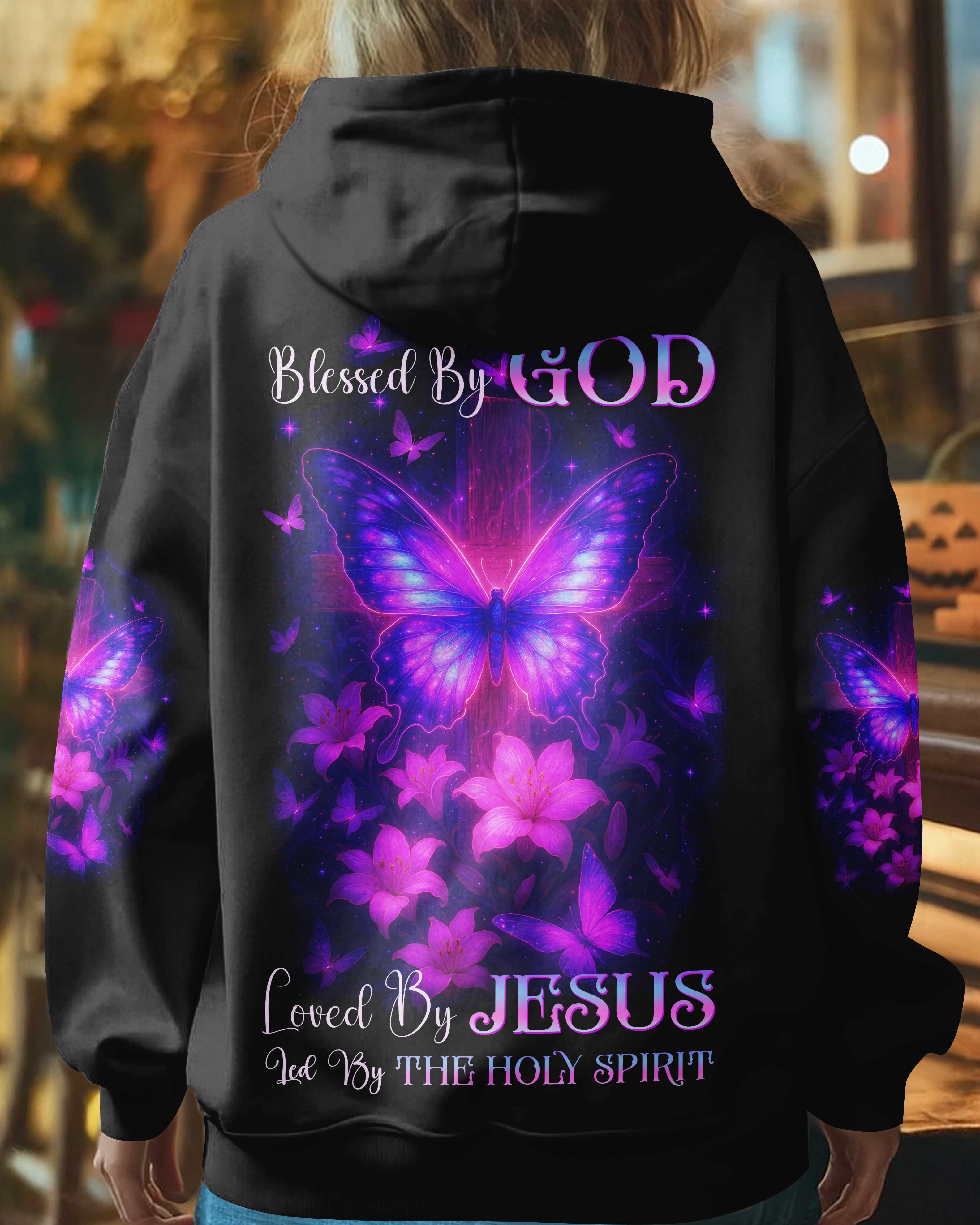 Blessed By God Loved By Jesus Led By The Holy Spirit T-Shirts