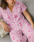 My God Is Bigger Than Cancer Button Pajamas