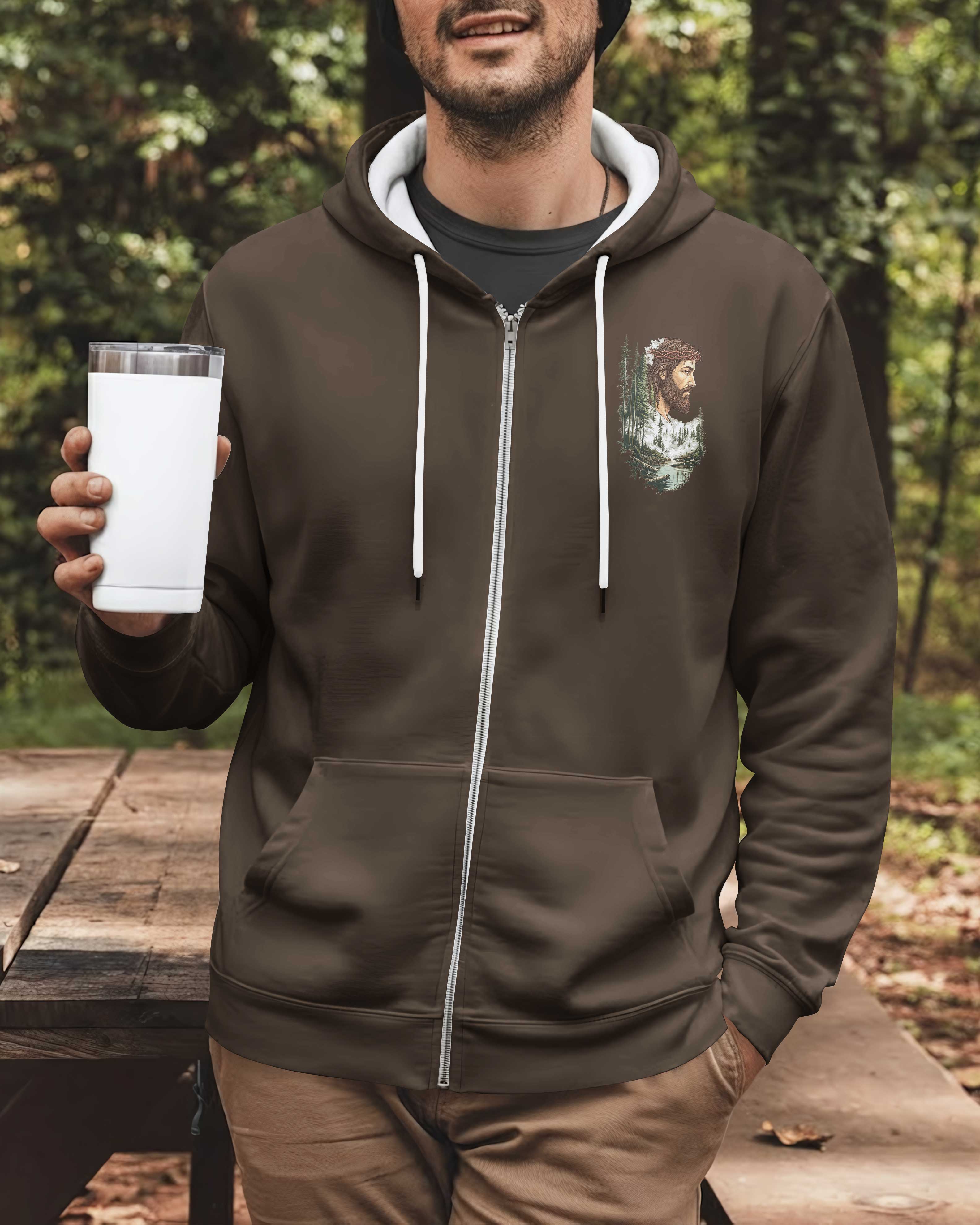 Some Hike To See The World Zip Hoodie