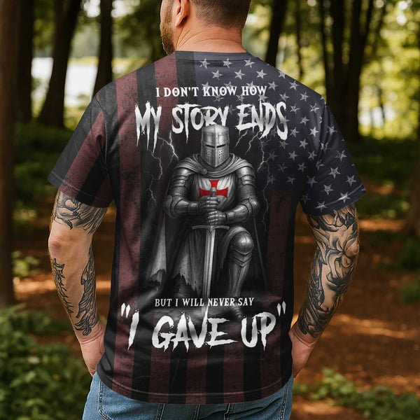 I Don't Know How My Story Ends All Over Print T-Shirt