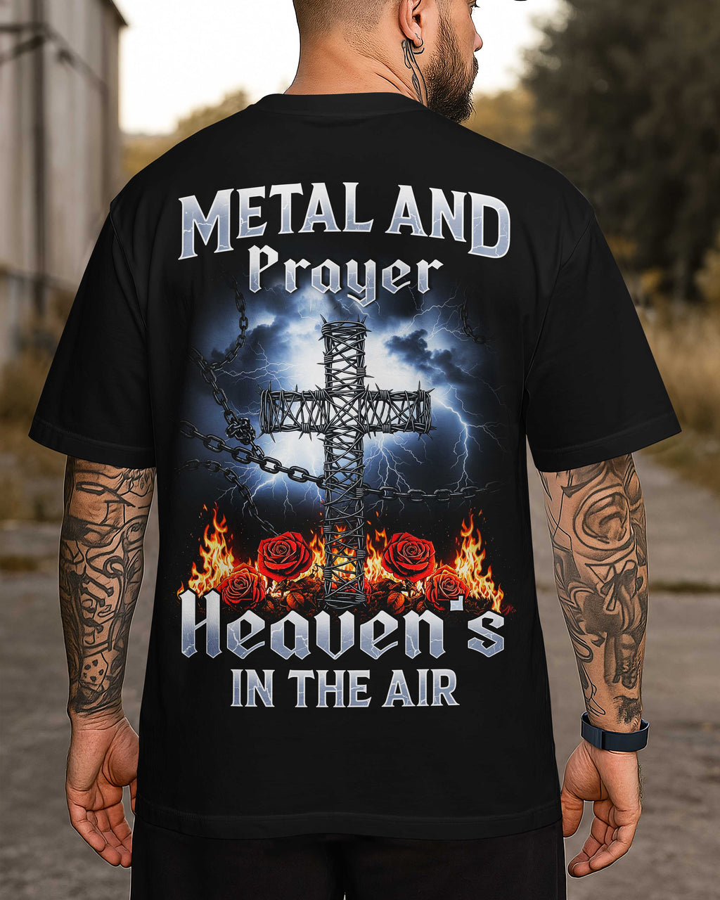 Metal And Prayer Heaven's In The Air T-Shirt