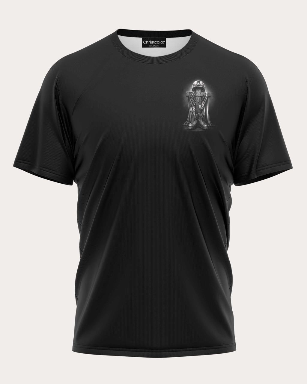 He Stood Tall In Battle And Forever Before The Cross T-Shirt