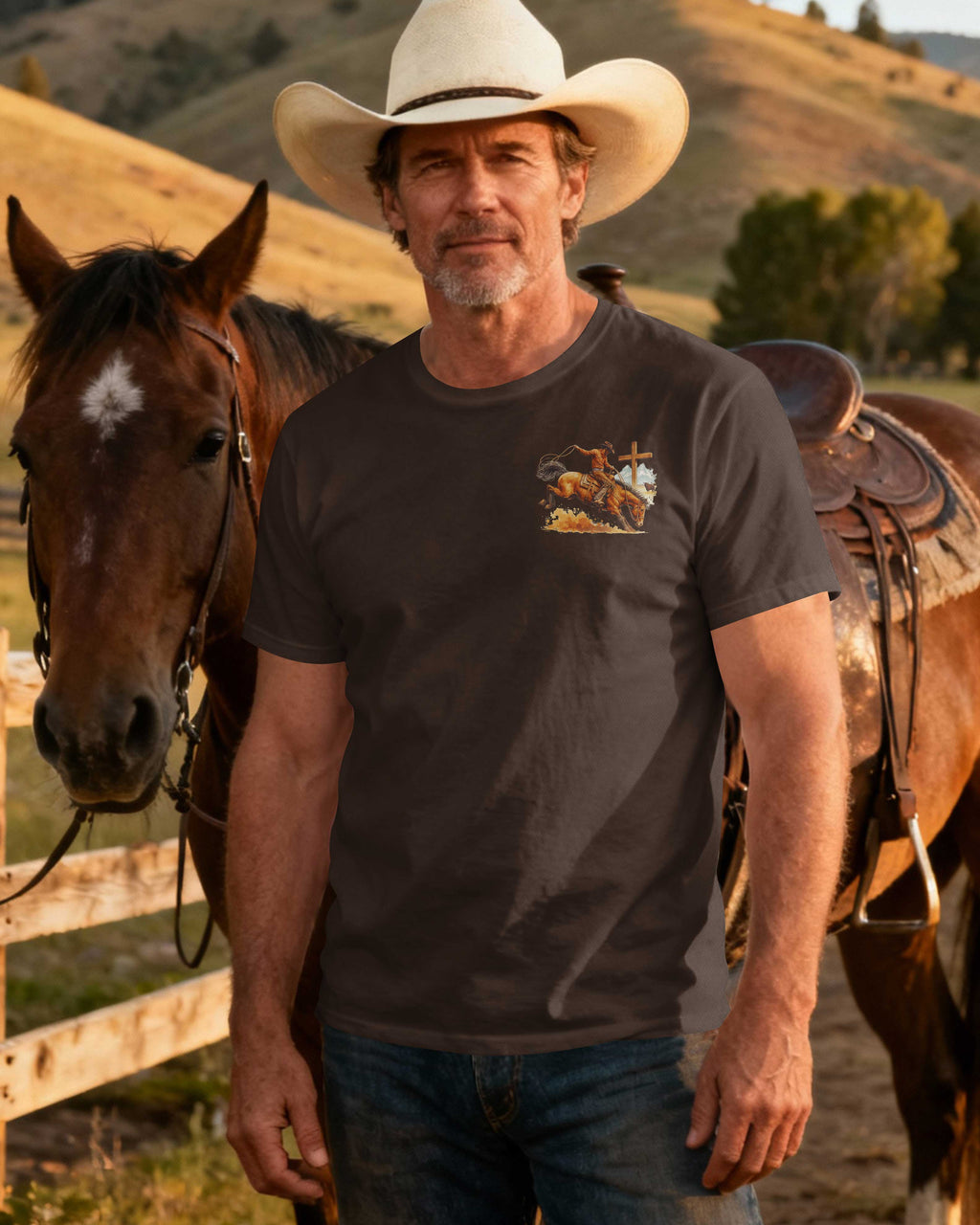 I Am A Simple Man I Ride Hard And Pray Harder T-Shirt