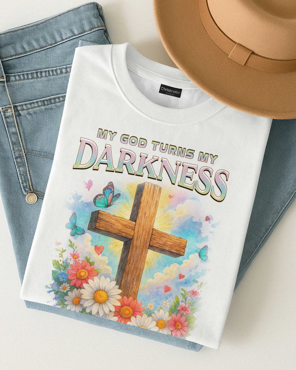 My God Turns My Darkness Into Light T-Shirt