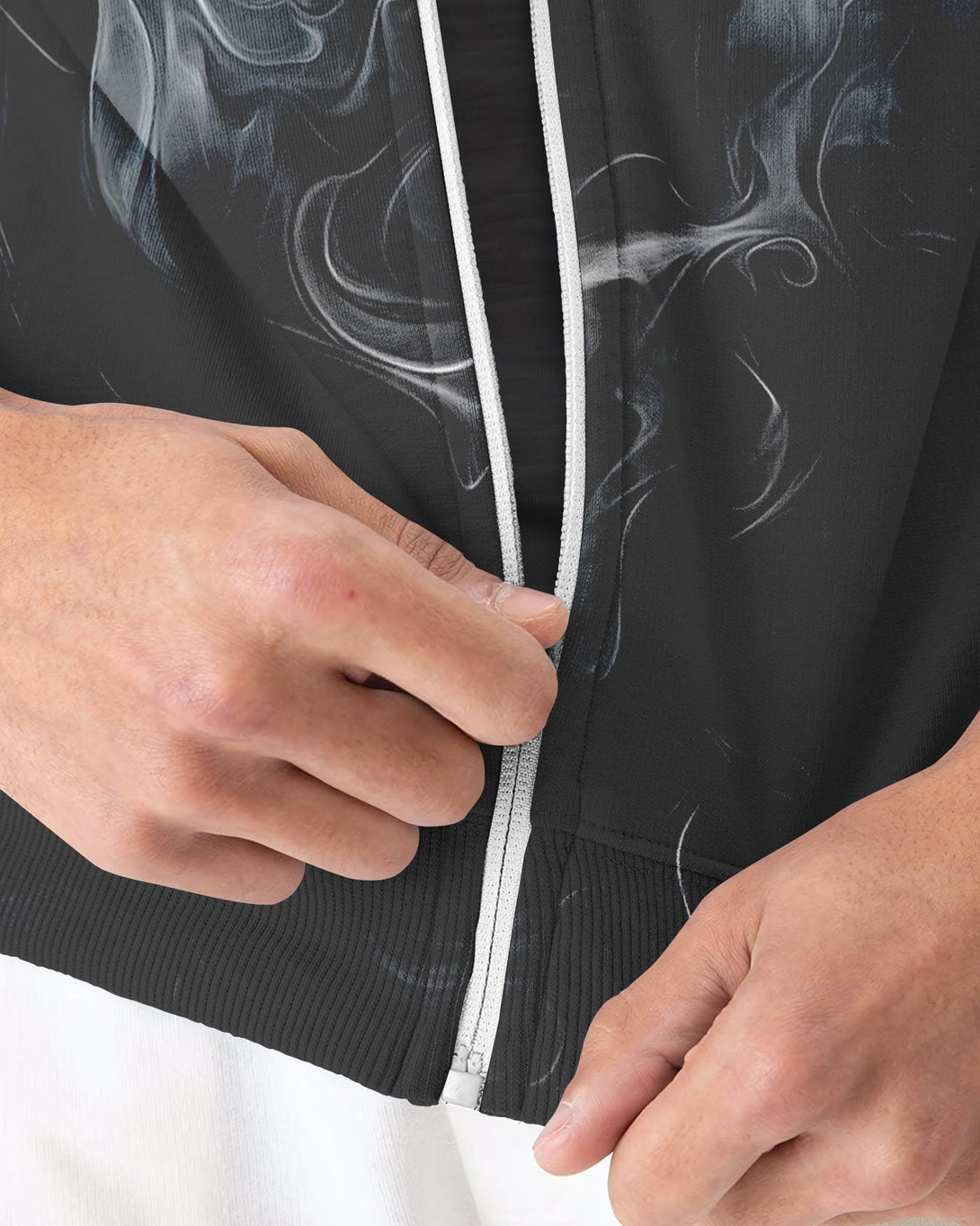 A Child Of God A Man Of Faith All Over Print Zip Hoodie - Christ Color