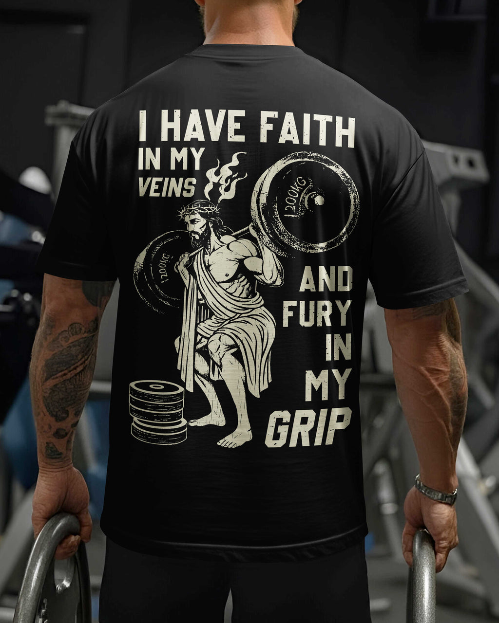 I Have Faith In My Veins All Over Print T-Shirt