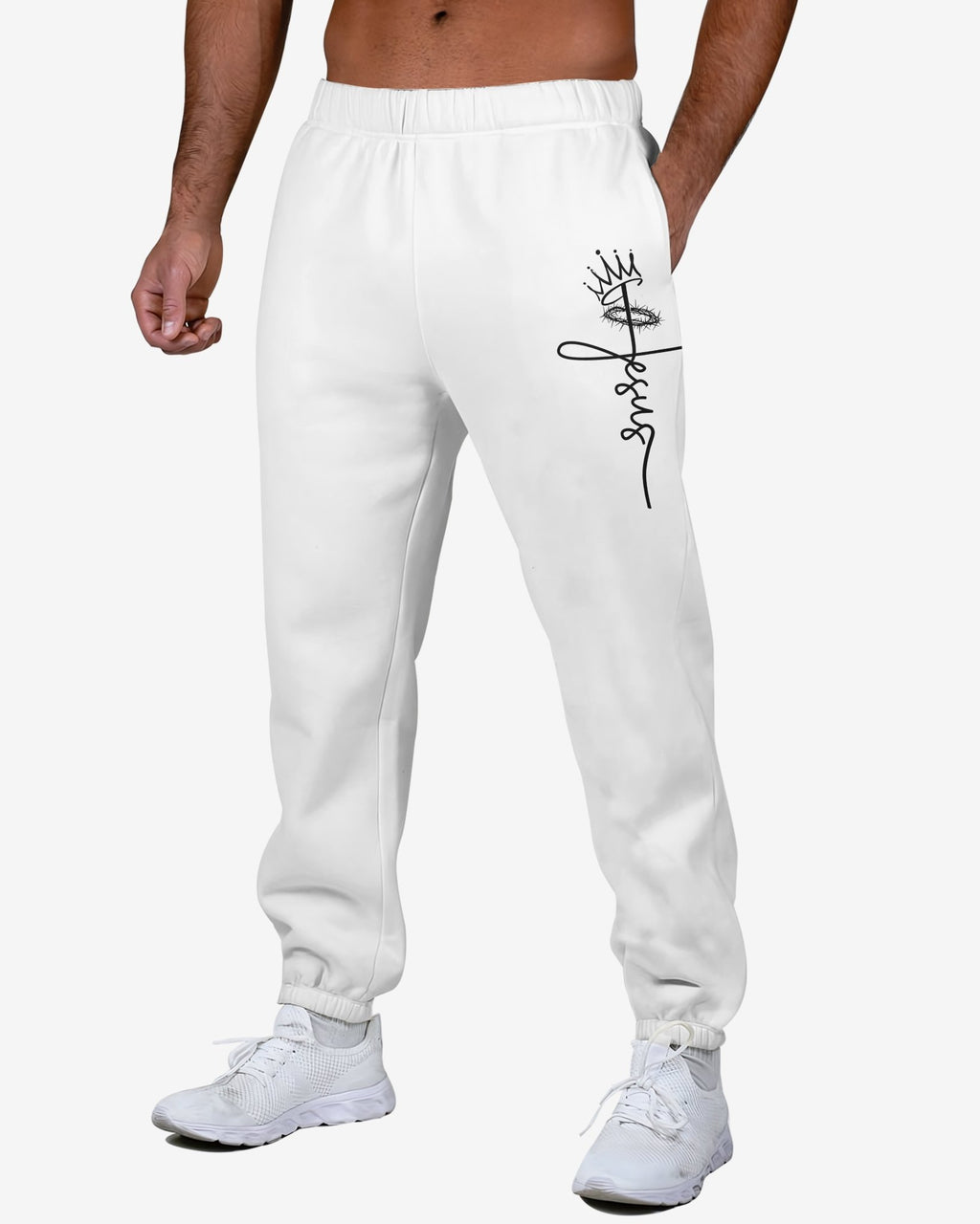 Lion Of Judah Lamb Of God All Over Print Jogger Pants - Christ Color