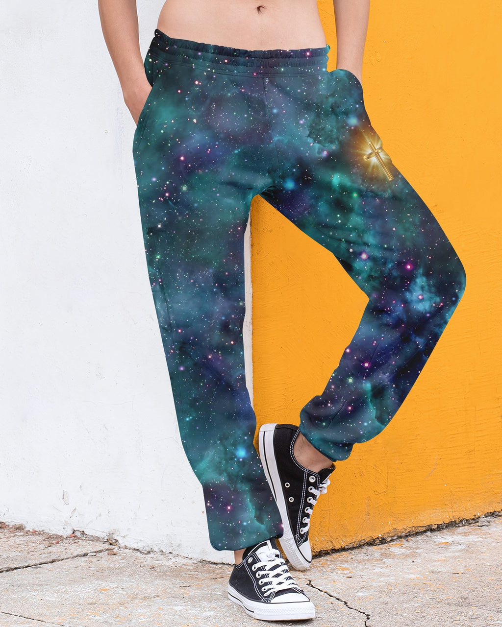Whoever Drinks The Water I Give Them Will Never Thirst All Over Print Jogger Pants - Christ Color