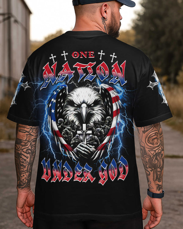 One Nation Under God All Over Print T-Shirt