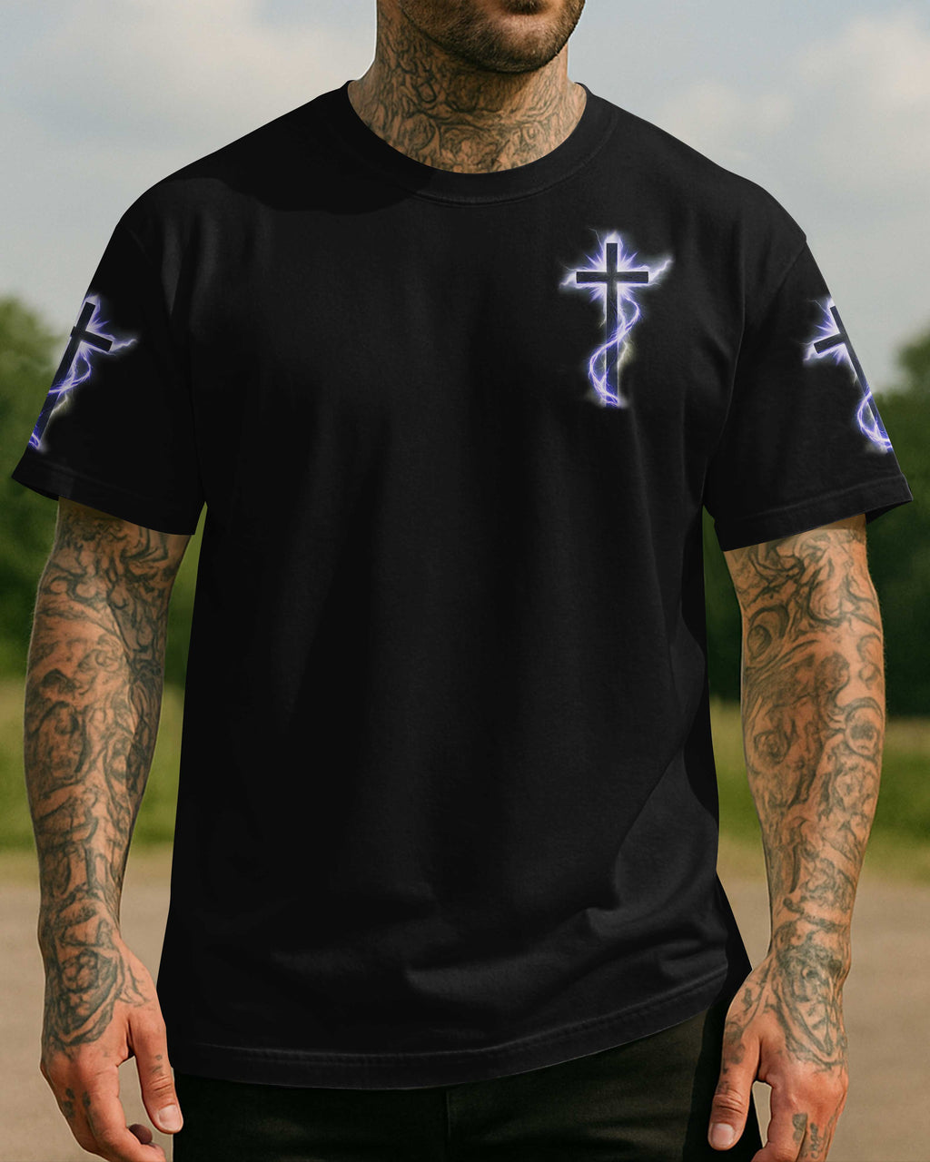 I Kneel To Pray I Rise To Fight T-Shirt