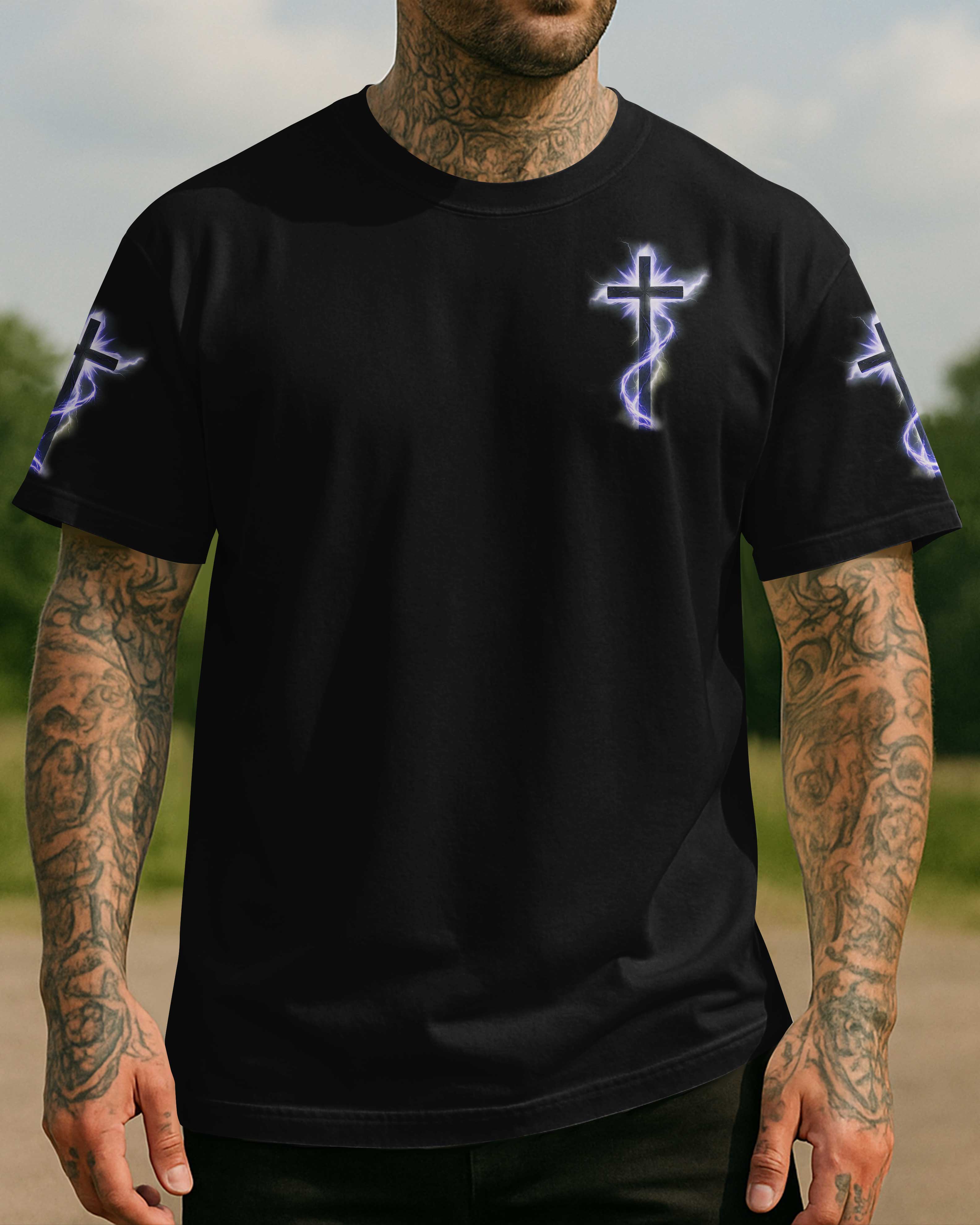 I Kneel To Pray I Rise To Fight T-Shirt