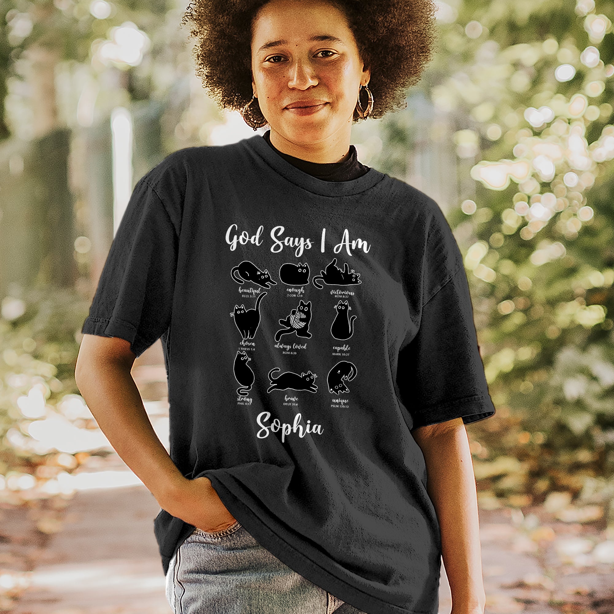 God Says I Am Beautiful T-Shirt