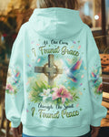 At the Cross I found Grace Through The Spirit I found Peace T-Shirt