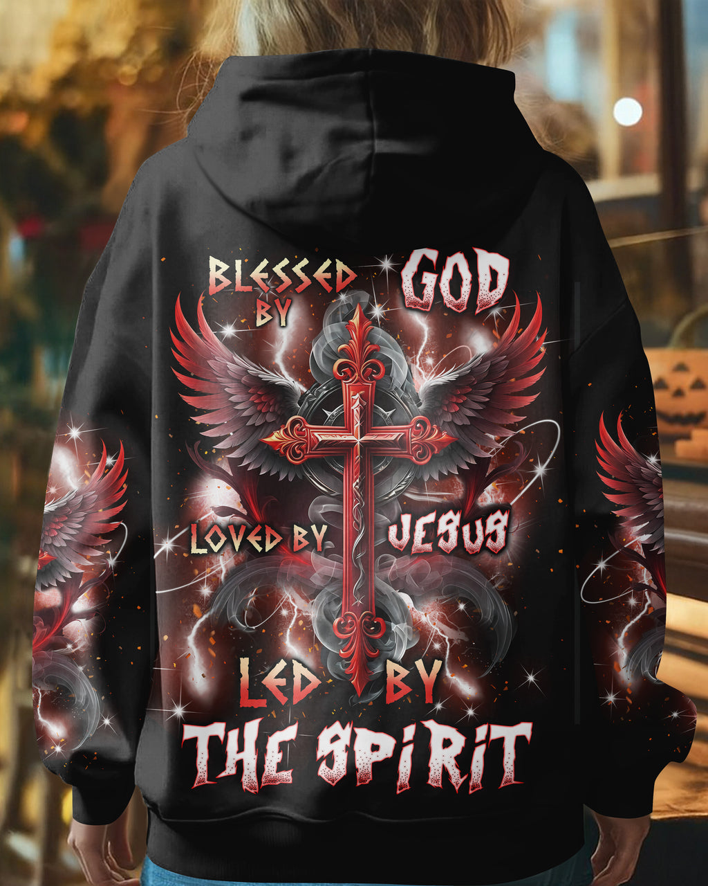Blessed By God Loved By Jesus Led By The Spirit T-Shirt