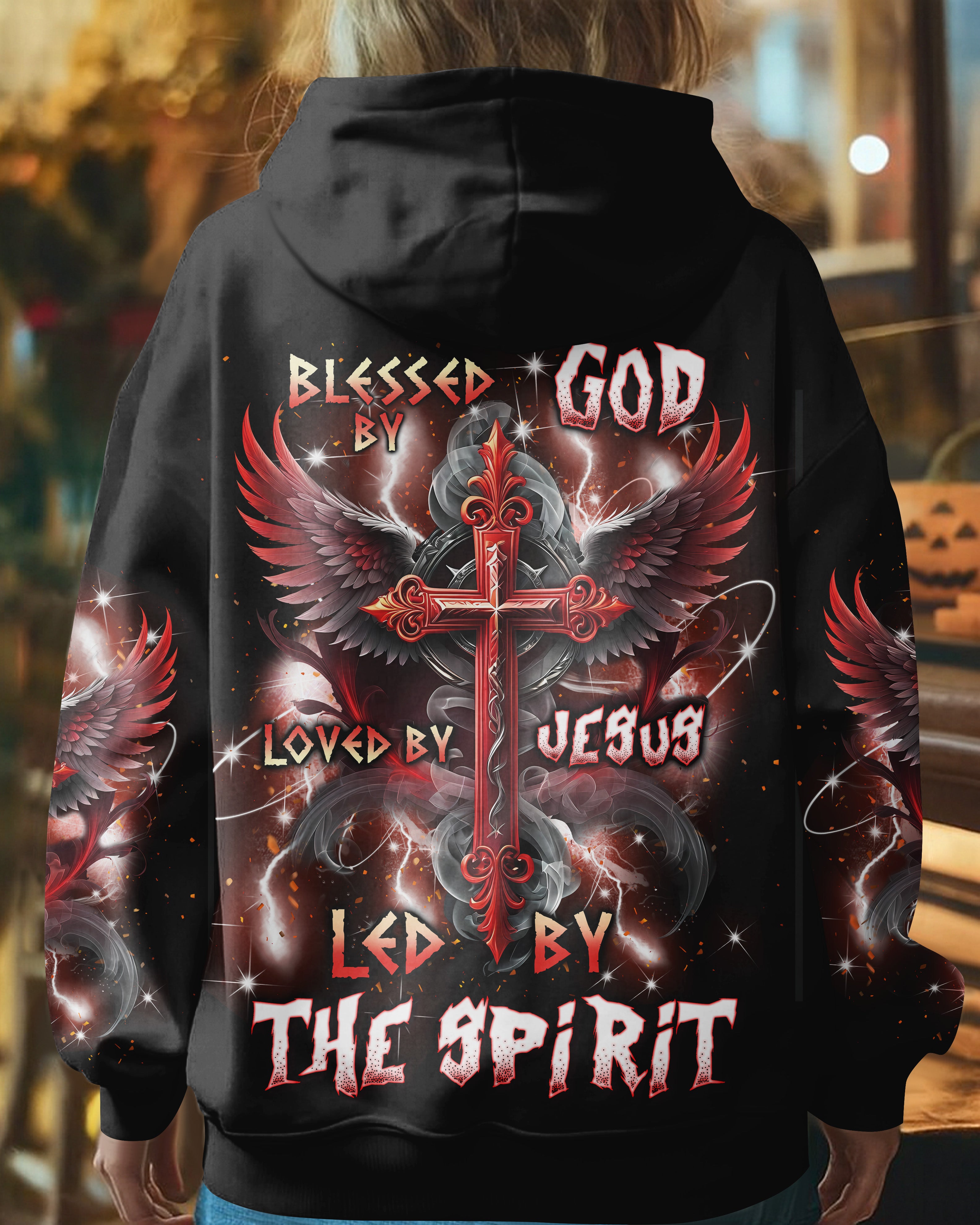 Blessed By God Loved By Jesus Led By The Spirit T-Shirt