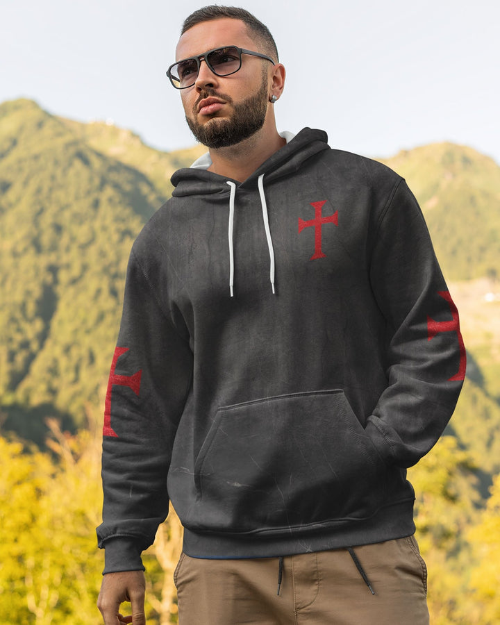 Let Your Faith Be Bigger Than Your Fear All Over Print Hoodie - Christ Color