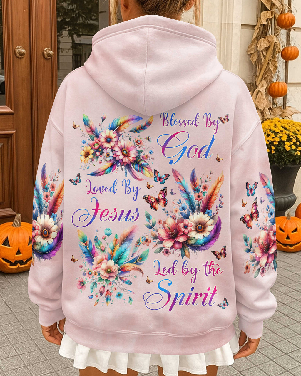 Blessed By God Loved By Jesus Led by the Spirit T-Shirts
