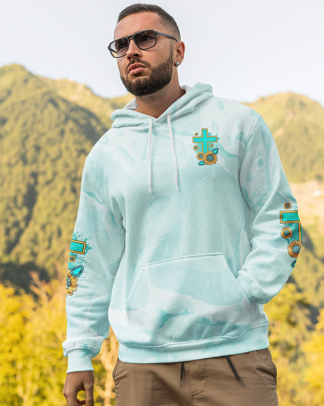 Jesus Take The Wheel All Over Print Hoodie - Christ Color