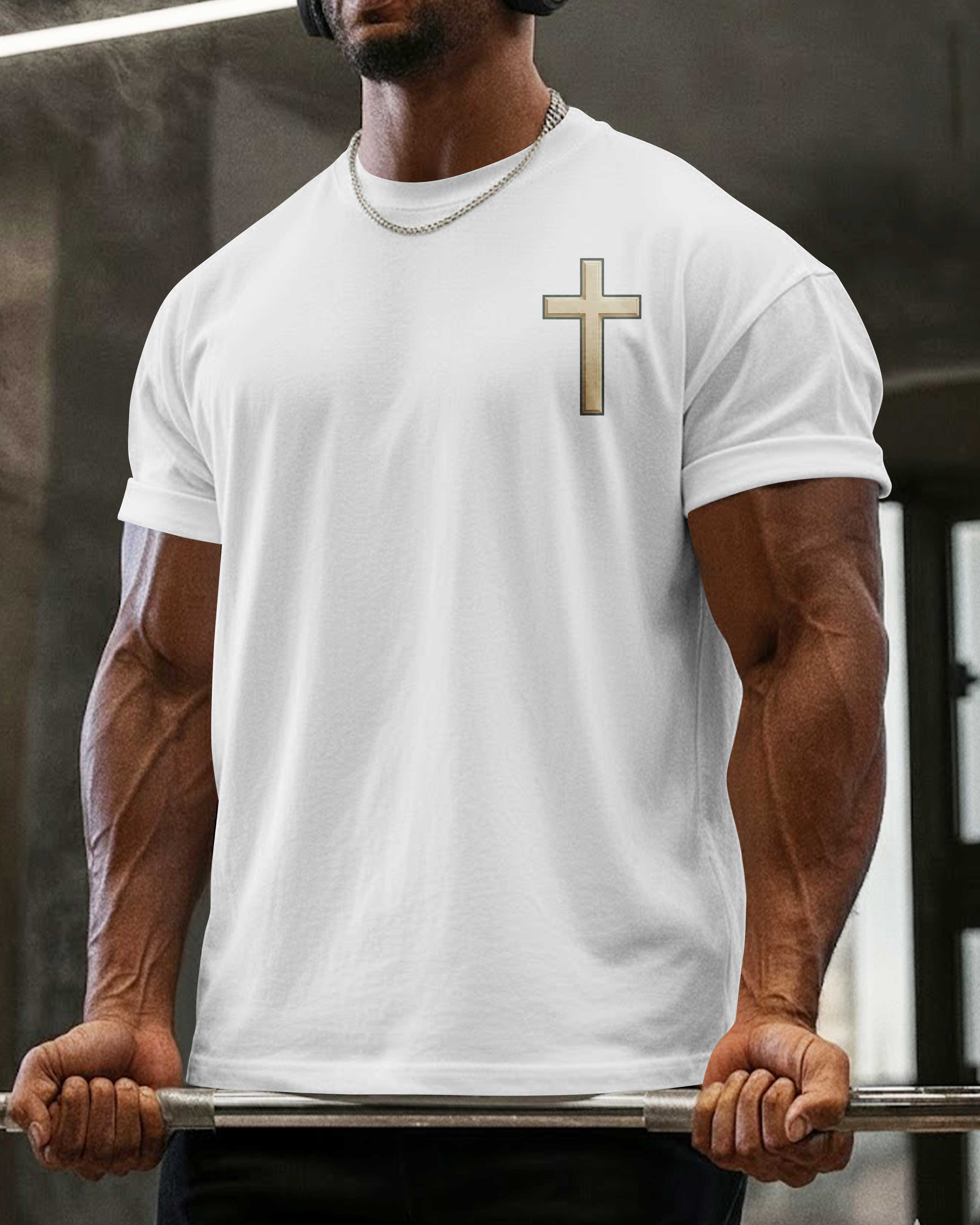 Lifted By Faith Powered By Grace All Over Print T-Shirt