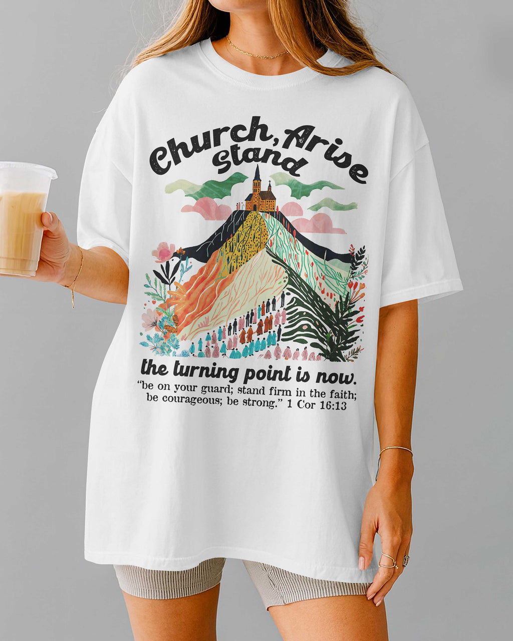 Church Arise Stand The Turning Point Is Now T-Shirt