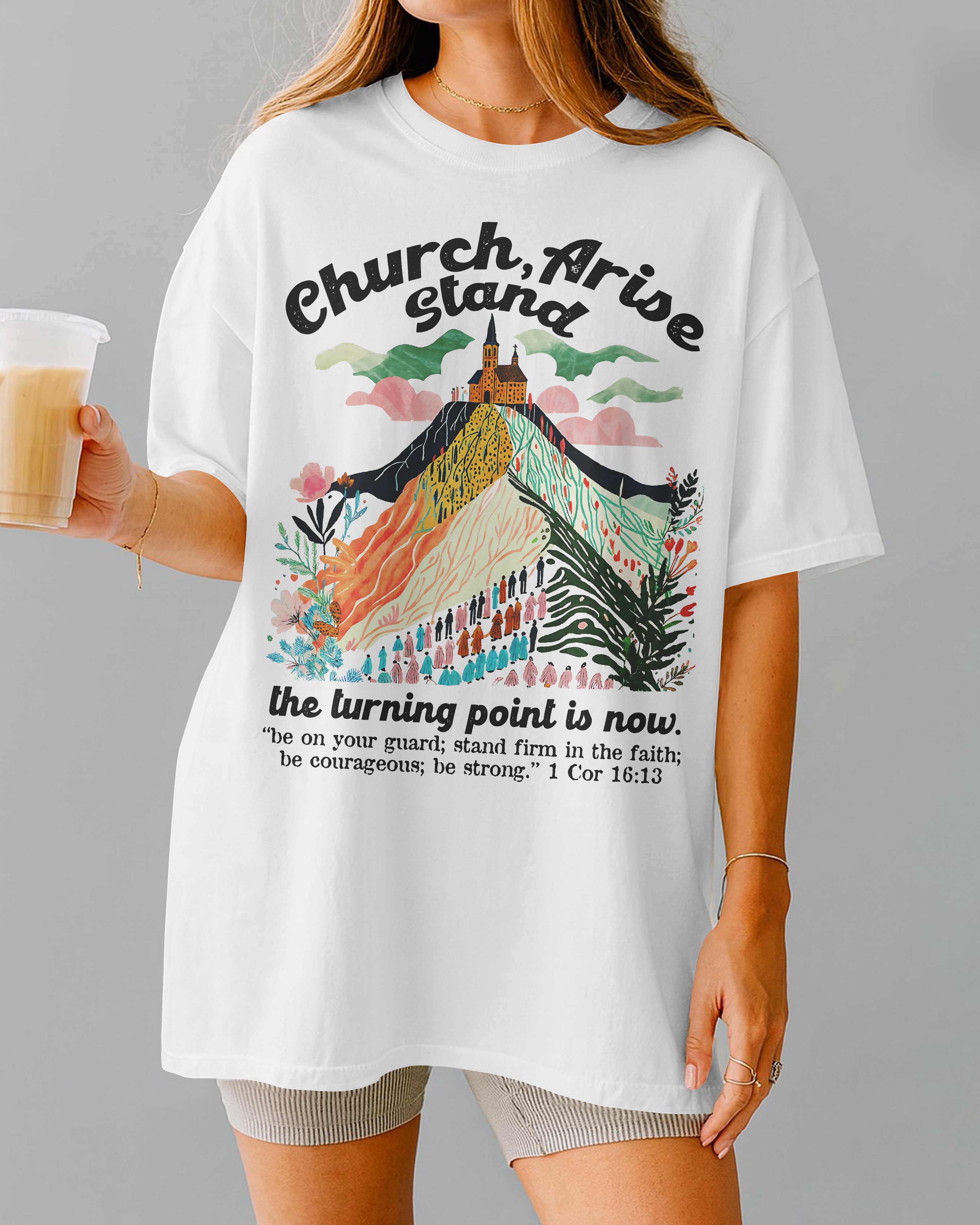 Church Arise Stand The Turning Point Is Now T-Shirt