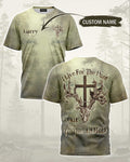 I Live For The Hunt Custom Name T-Shirt