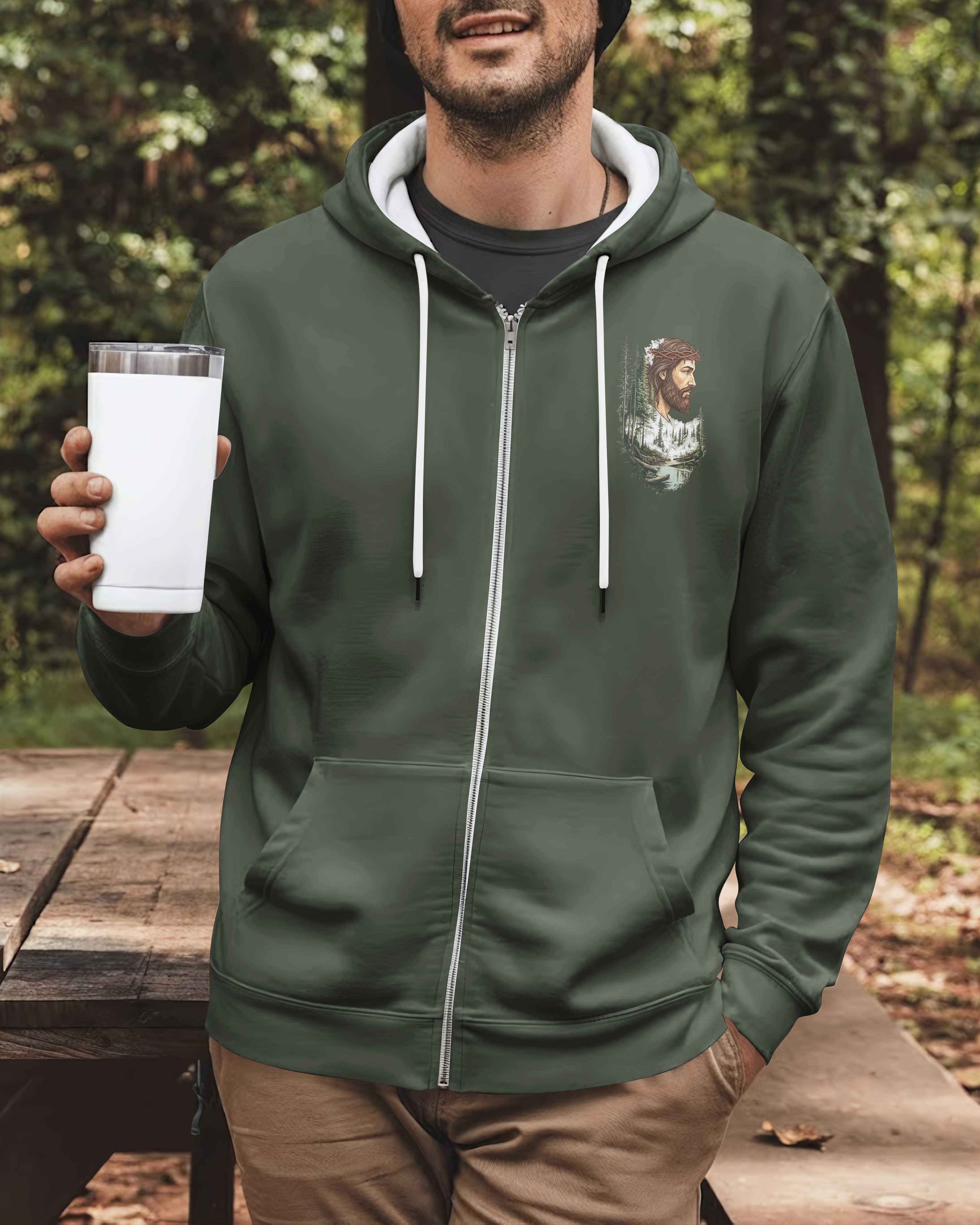 Some Hike To See The World Zip Hoodie